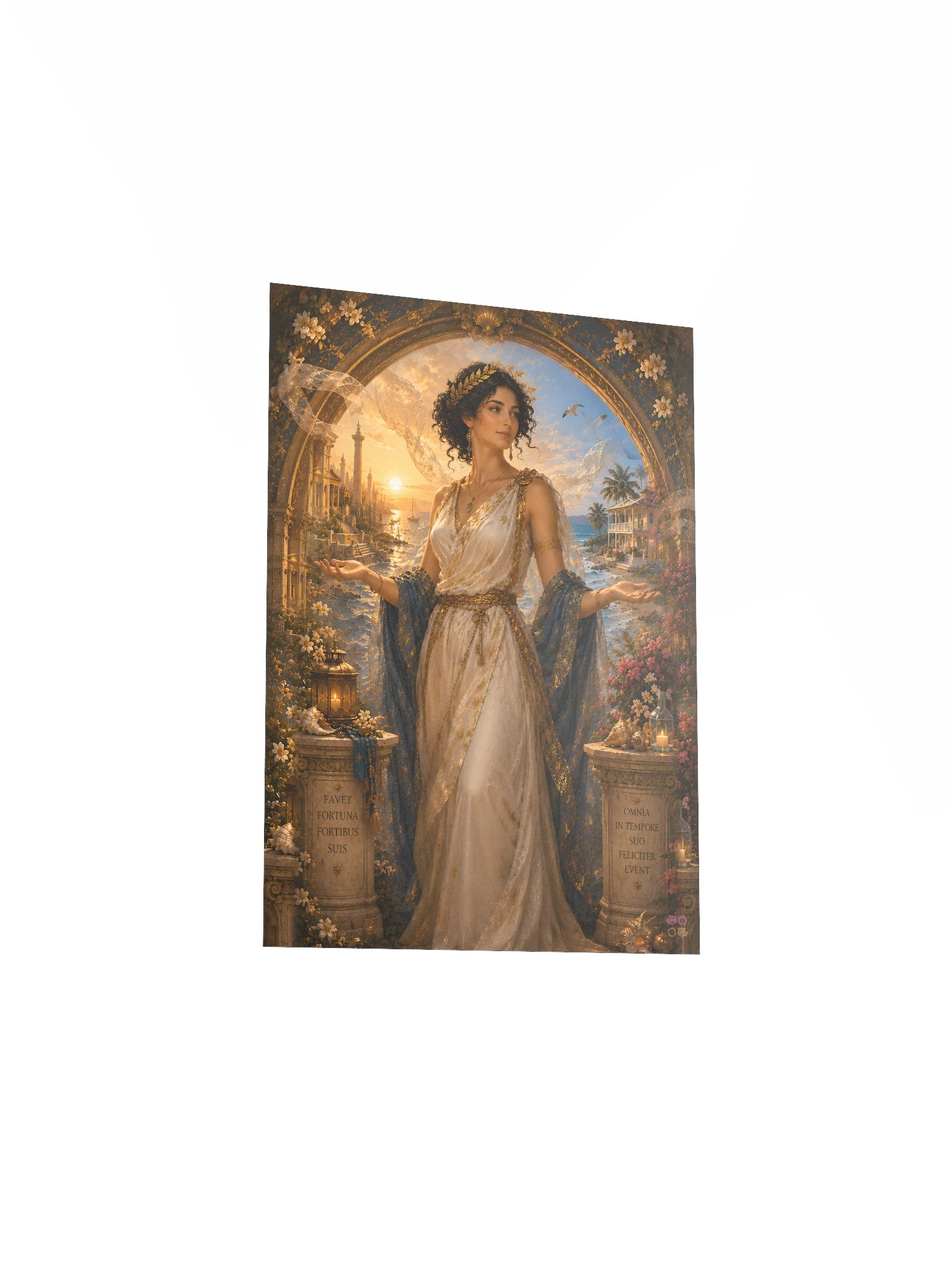 Goddess Fortuna Two Altars Mini-Poster product image (3)