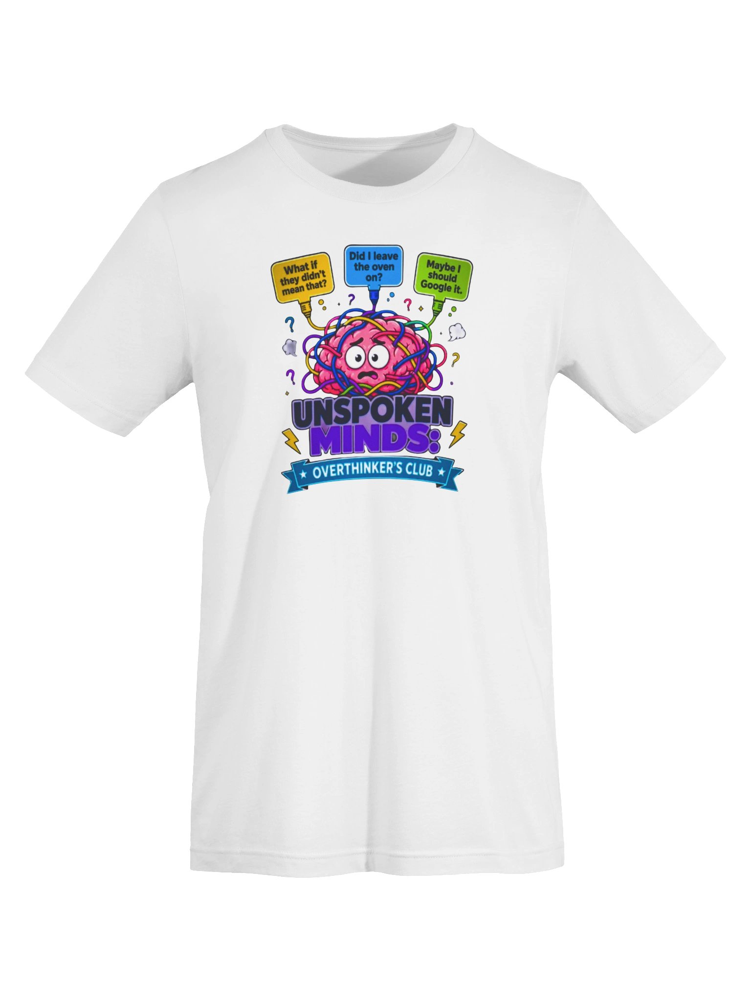UnspokenMinds: Chaotic Brain Tee product image (5)