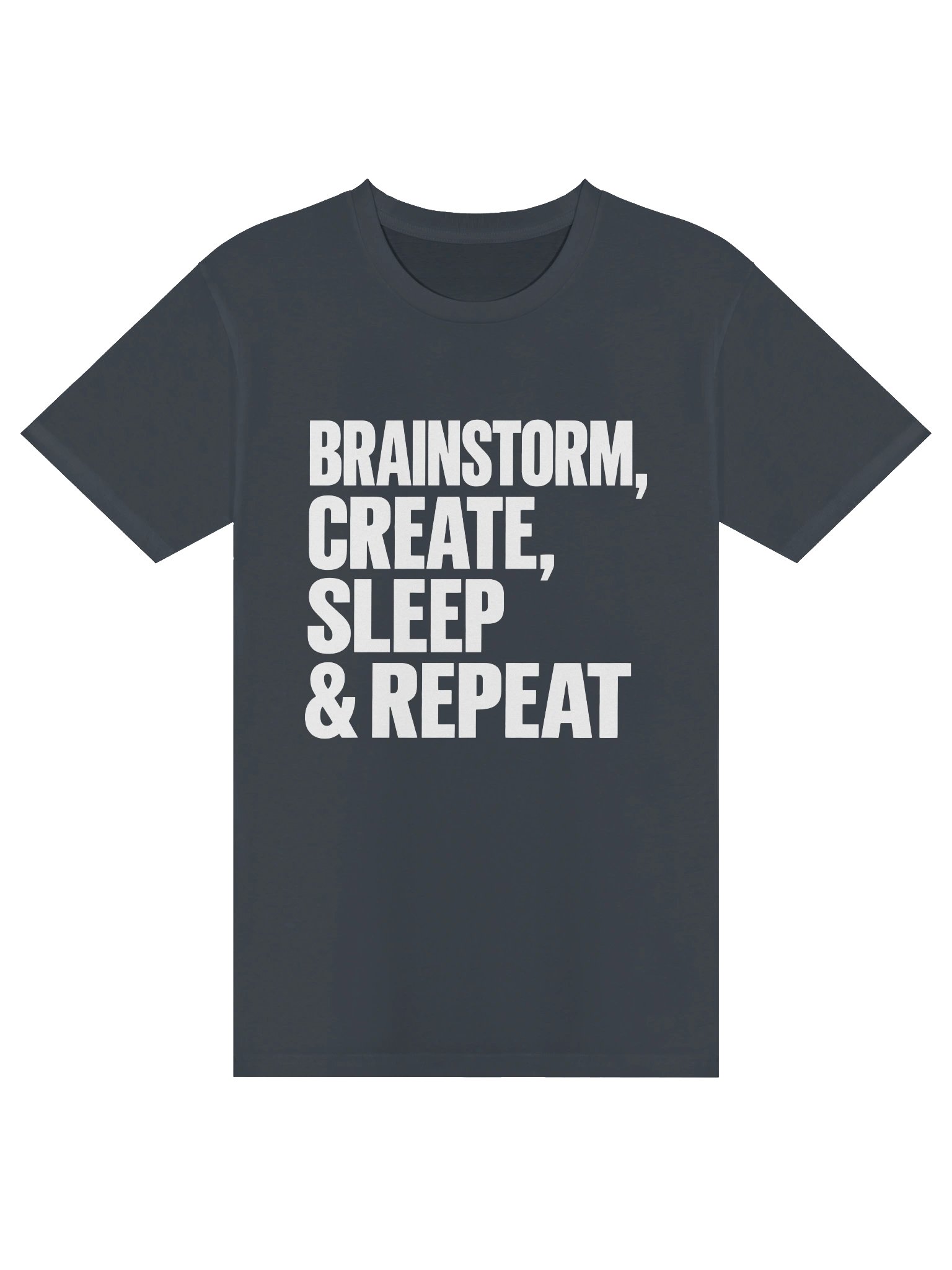Brainstorm, Create, Sleep & Repeat Tee product image (1)