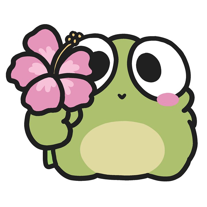 Hibiscus For You Sticker product image (1)