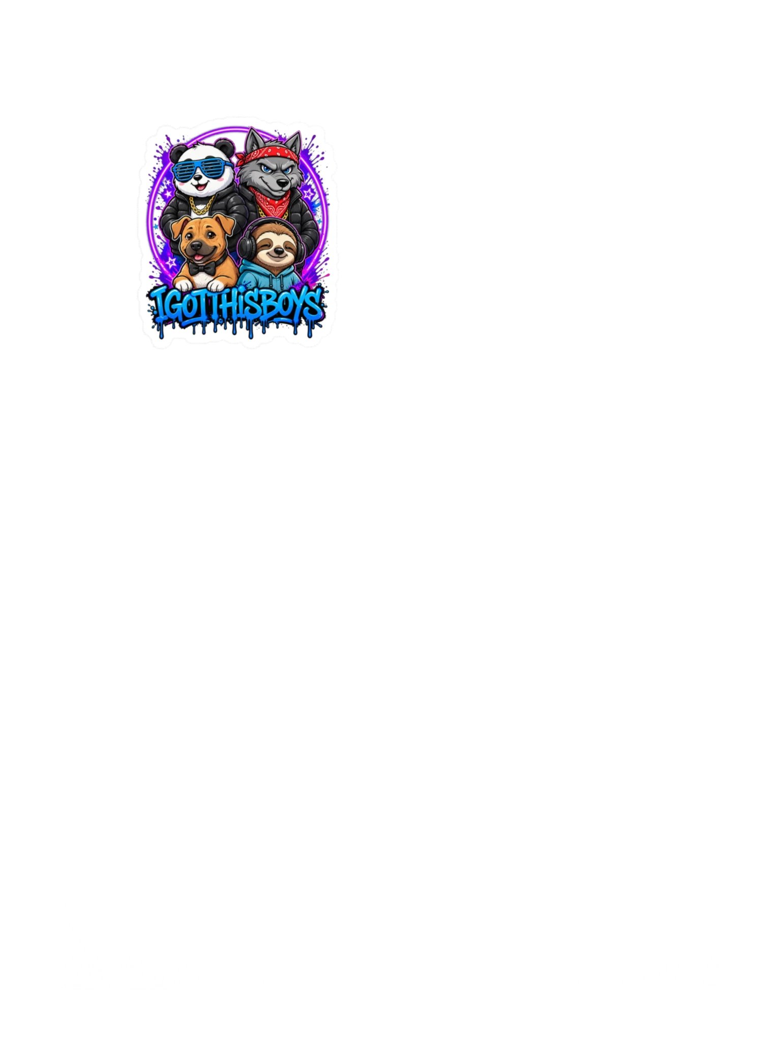 IGotThisBoys Squad Sticker Sheet product image (3)