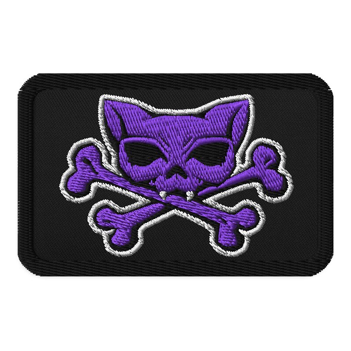 Purple Kat Skull Patch product image (1)