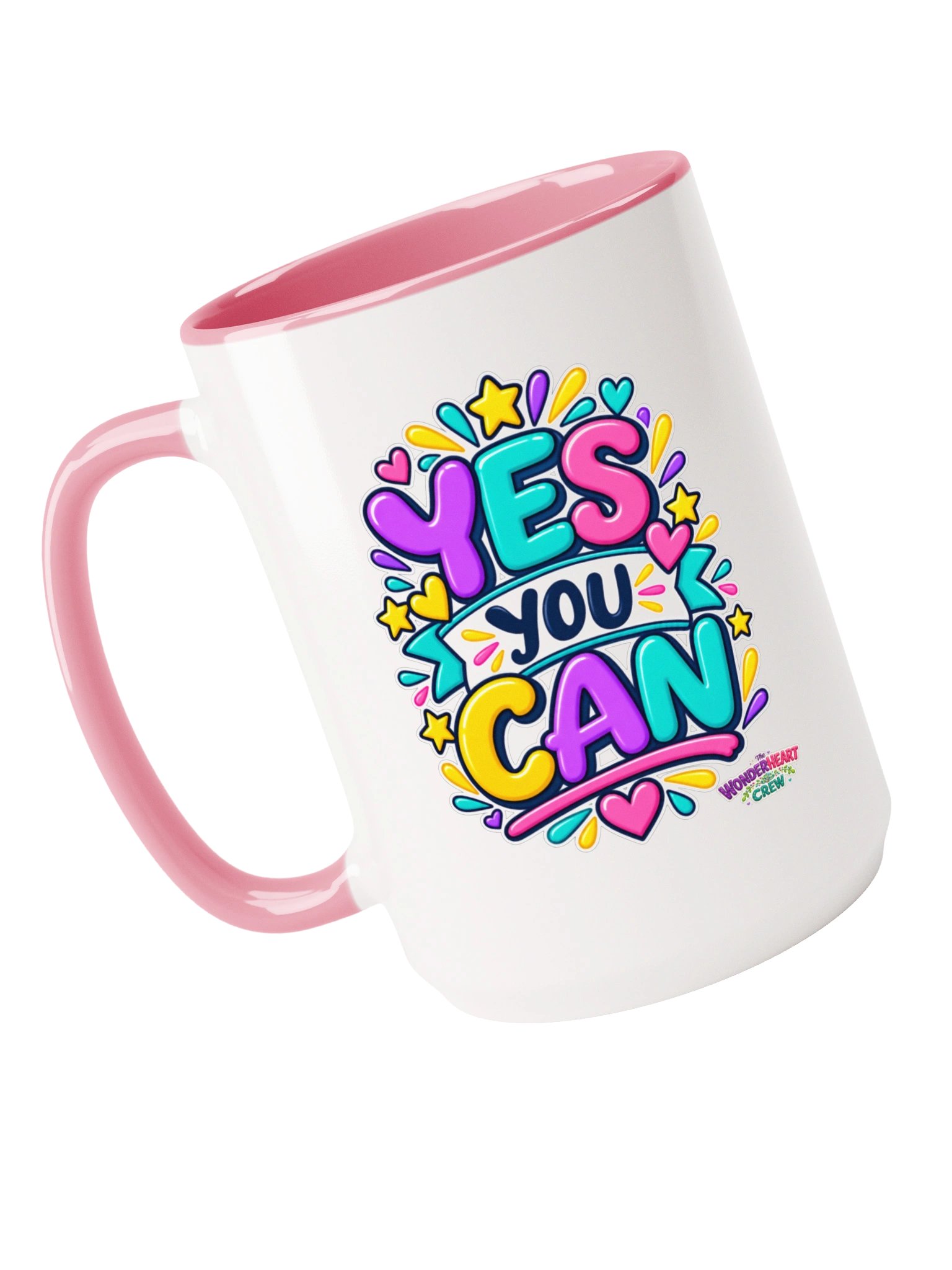 15 oz. Inspirational Mug - Yes You Can. product image (4)