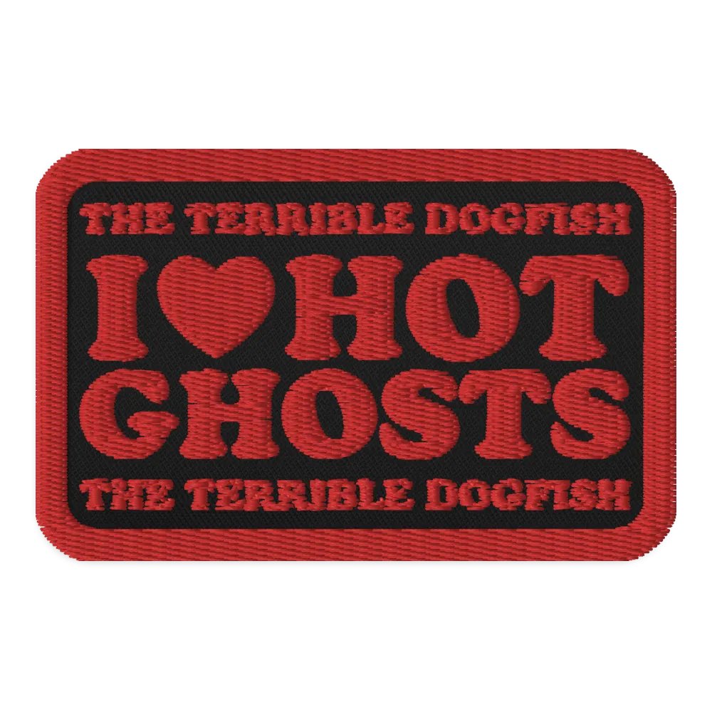 HOT GHOSTS Embroidered PATCH product image (1)