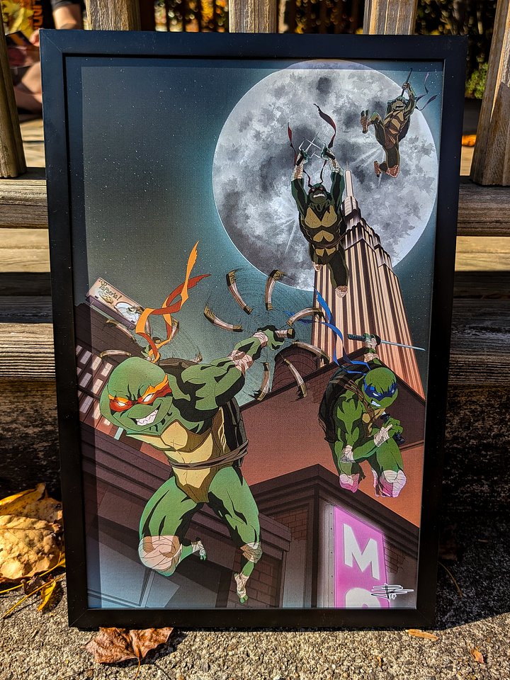 "New York's Ninjas" | Teenage Mutant Ninja Turtles Art Print product image (1)