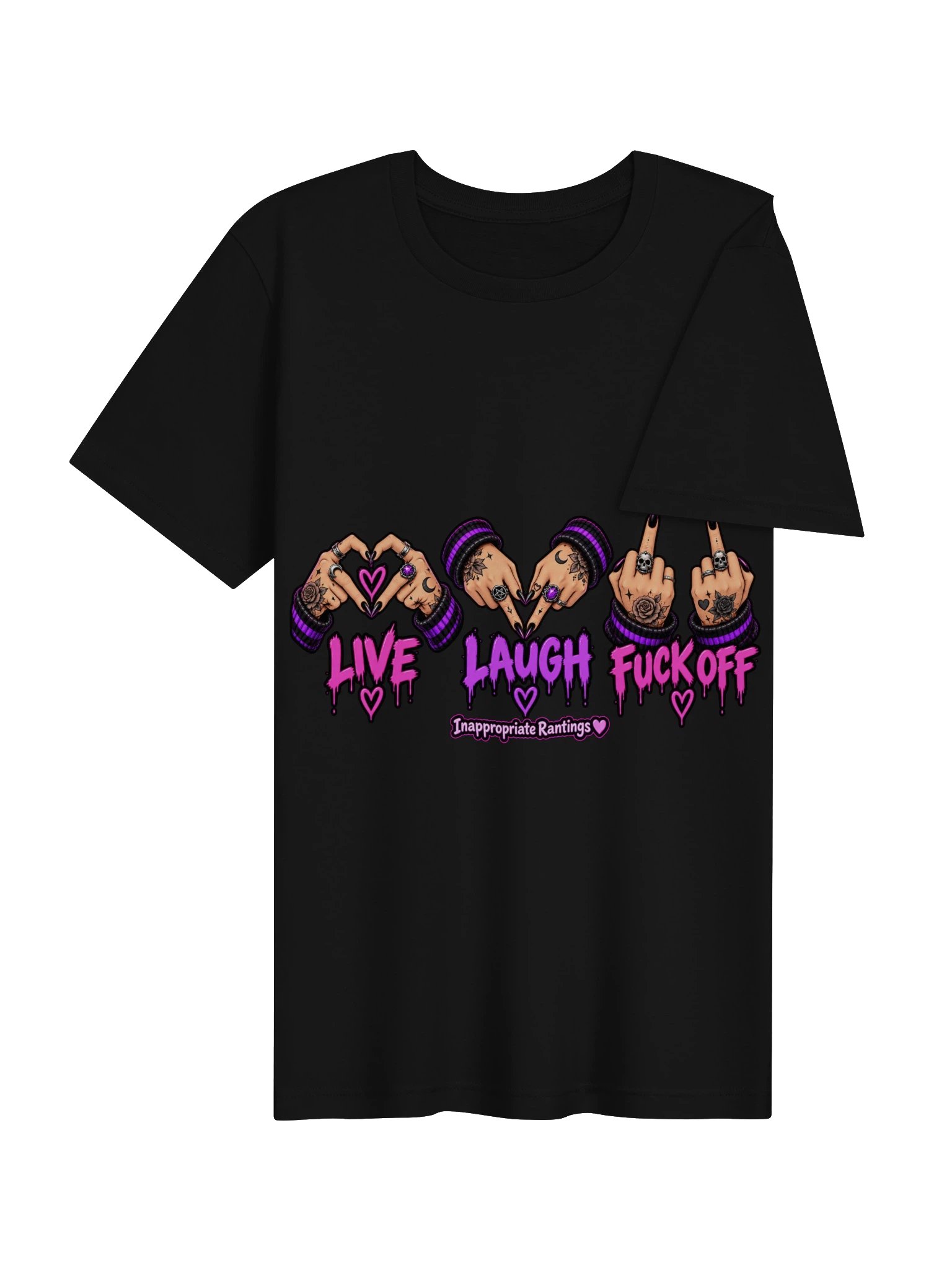 Live, Laugh, Fuck Off Tee product image (10)