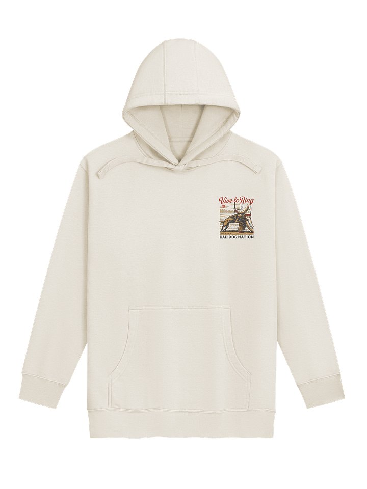 Vive le Ring Vintage - French Ring - Premium Adult Unisex Hoodie product image (2)