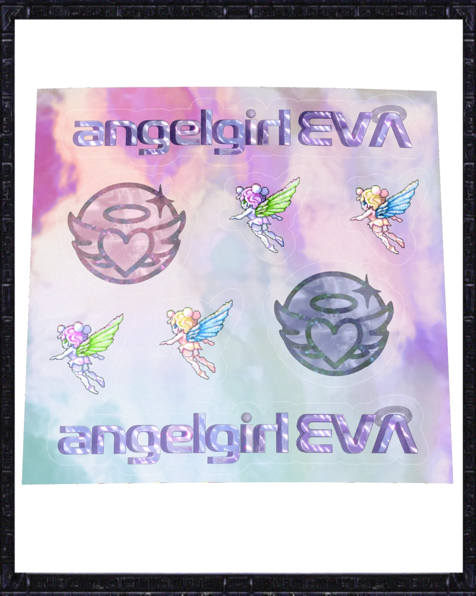 angelgirl EVA Sticker Sheet product image (1)