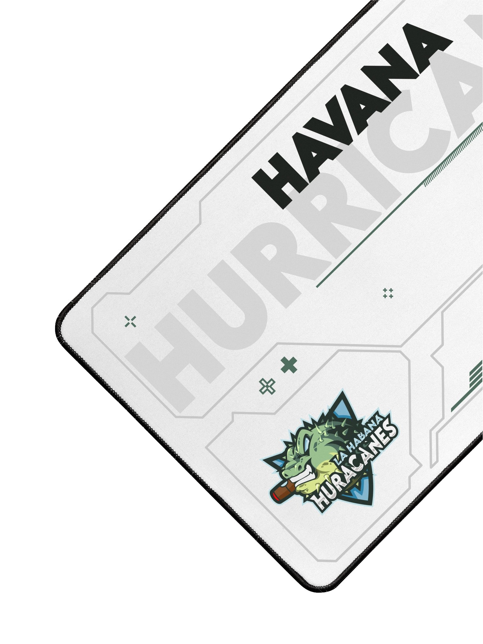 Havana Hurricanes White Desk Mat product image (3)