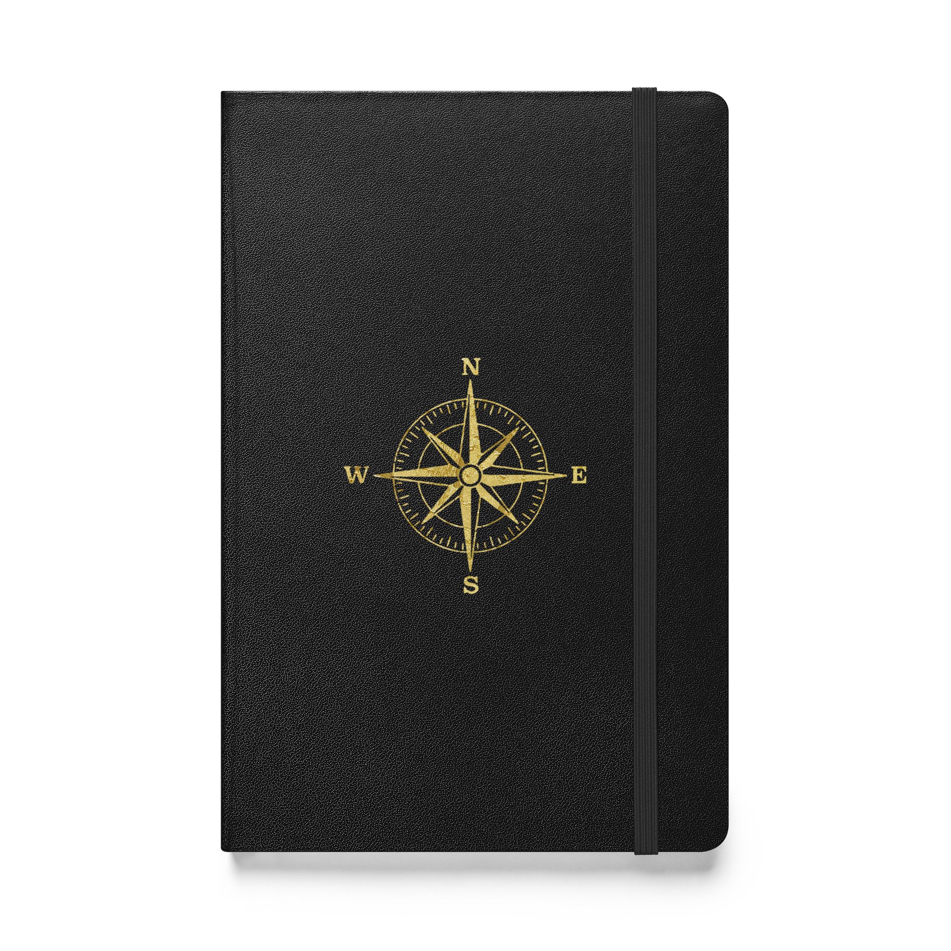 Compass - Vintage Gold | Hardcover Bound Notebook | JournalBook® product image (1)