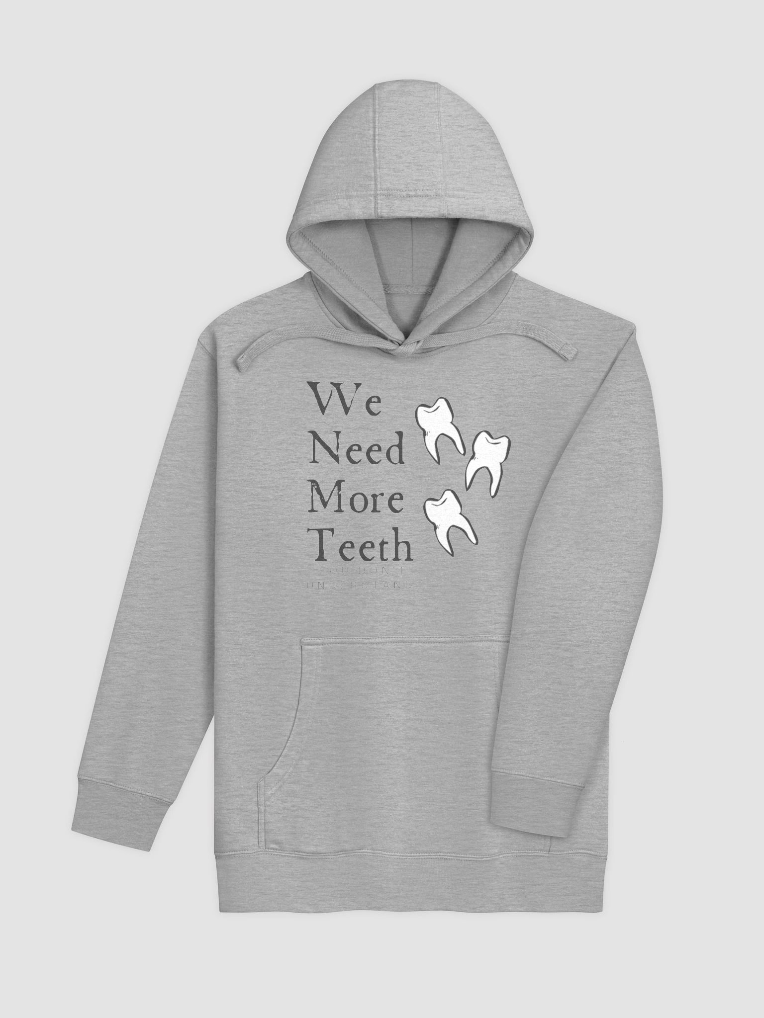 We need more teeth | Cotton Heritage Unisex Premium Hoodie product image (4)