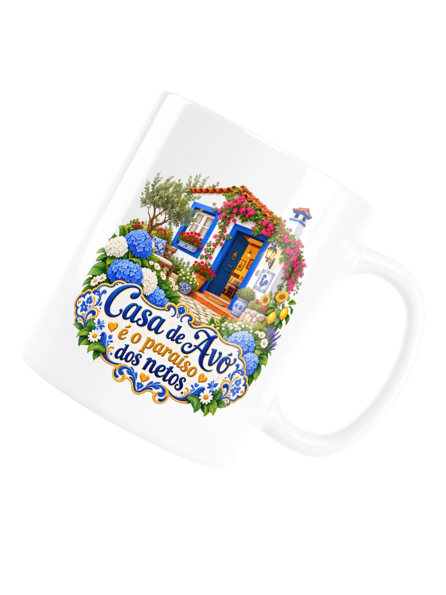 Casa de Avó é o Paraíso dos Netos – Portuguese Grandma Mug product image (16)