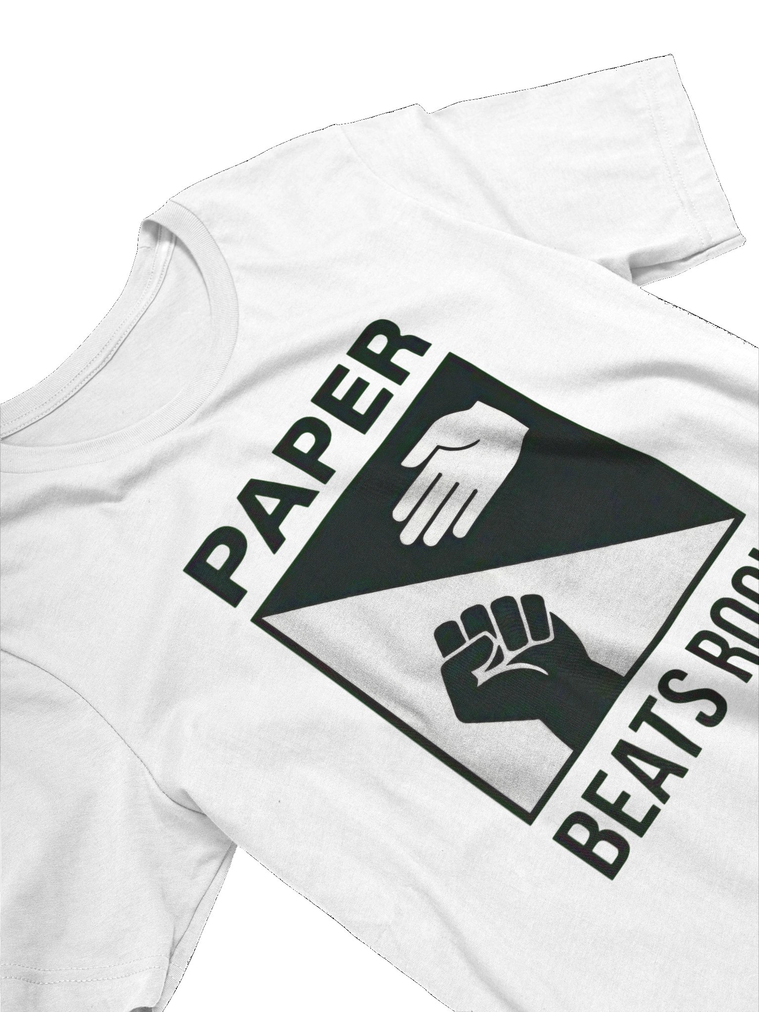 PAPER BEATS ROCK tshirt product image (63)
