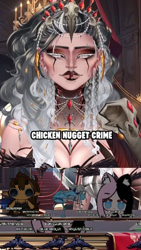who peels their chicken nuggets?? 🤢 #foodcrime #unhinged #funnyclip #riotempress #ClipGPT #streamladder