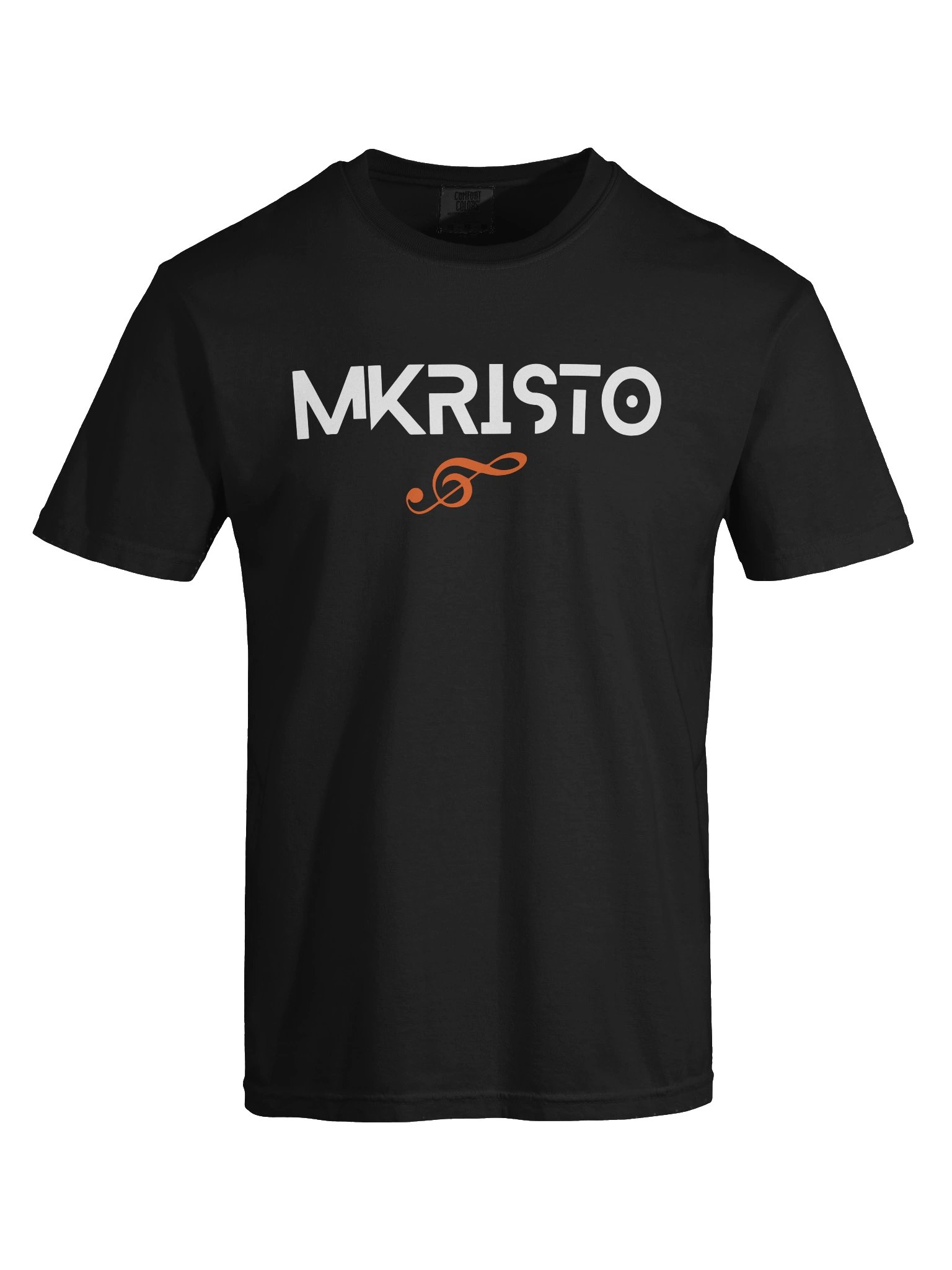 Mkristo Orange Note Tee product image (17)