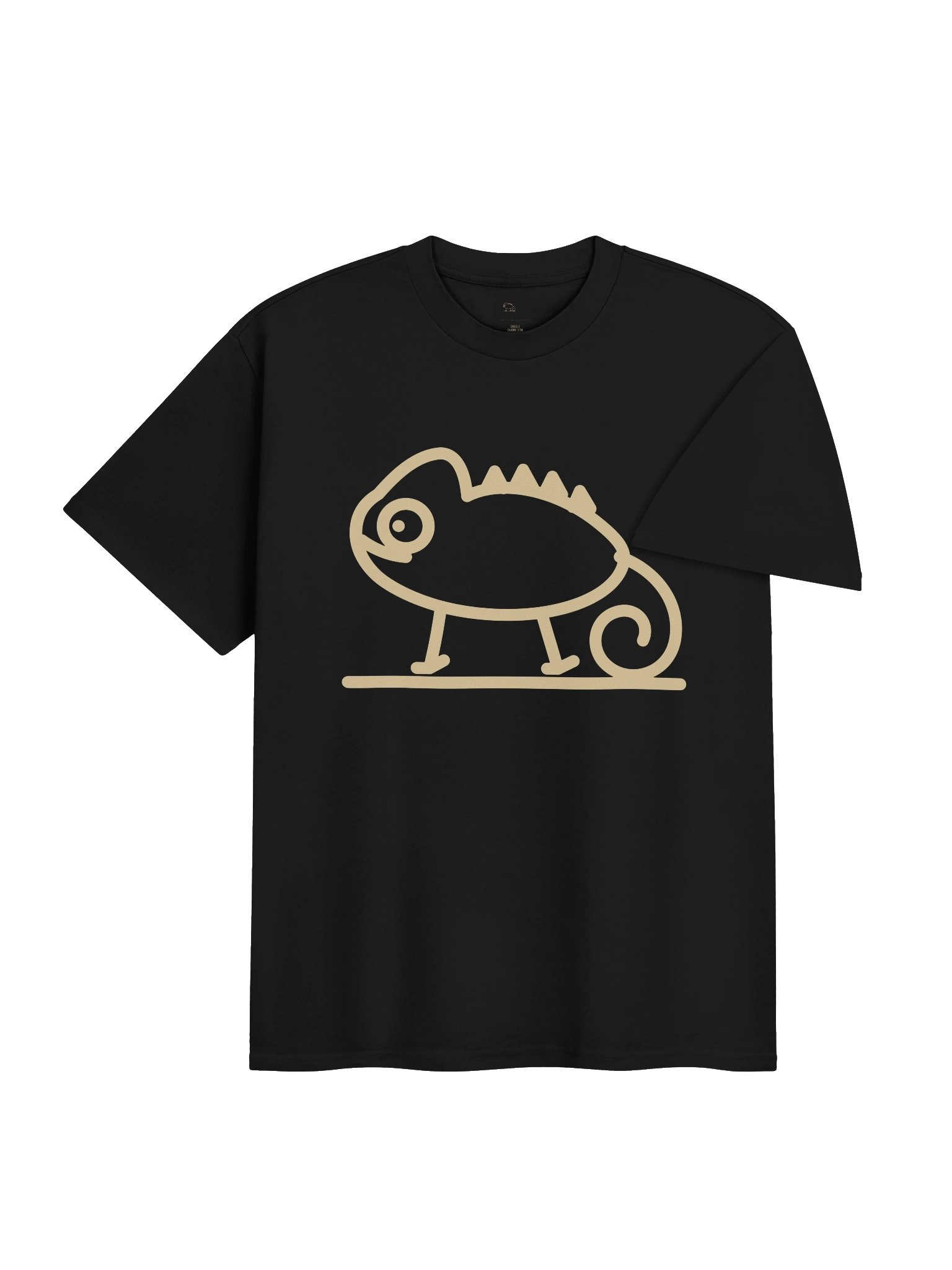 CREOLE CHAMELEON BLACK, GOLD, AND CAMOFLAGE TEE product image (4)