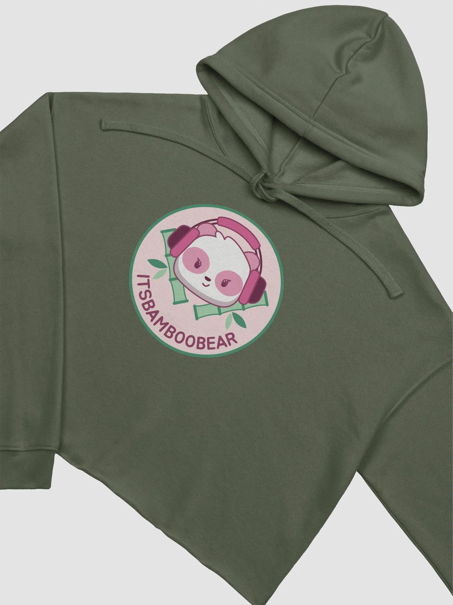 BambooBear Logo- Crop Sweatshirt product image (3)