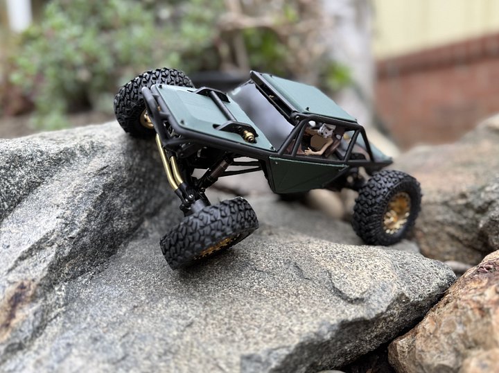SCX24 LCG 10-Degree Skid Angle Tube Chassis product image (1)