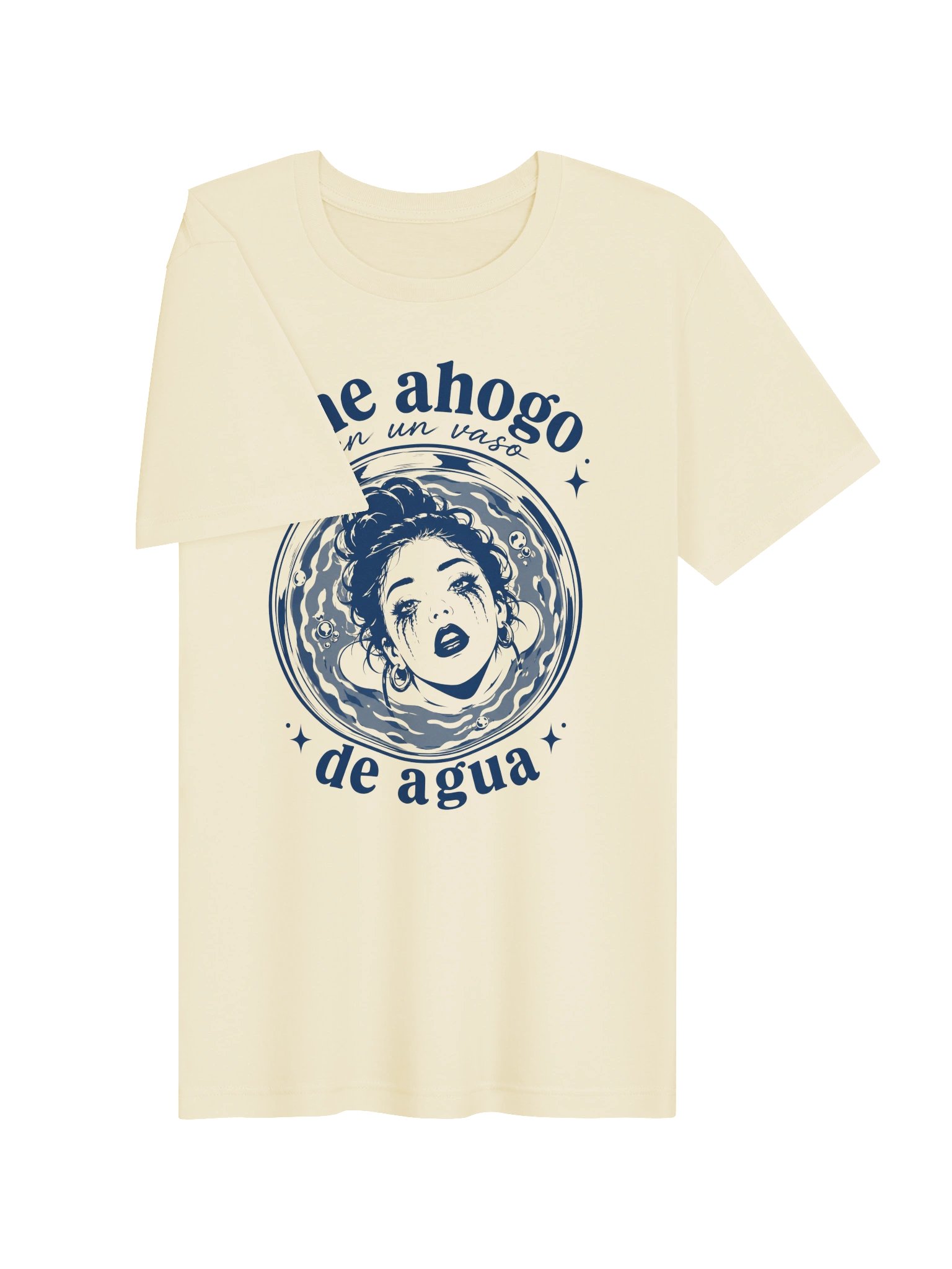 Me Ahogo en un Vaso de Agua Camiseta Unisex product image (3)