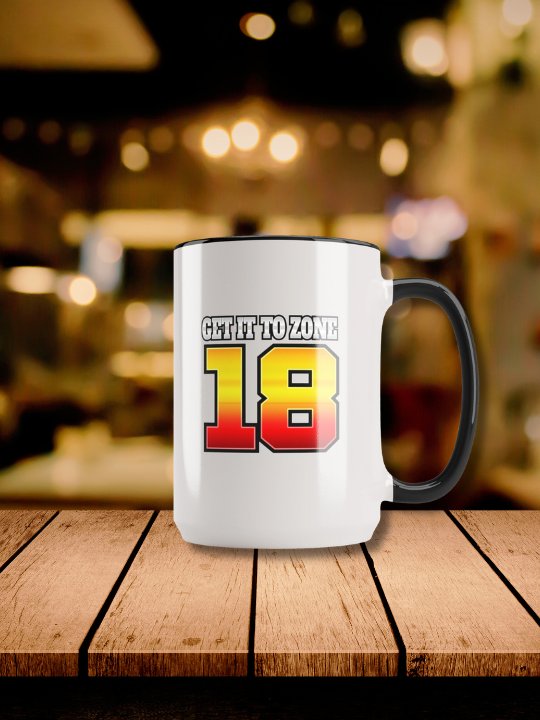 Get It To Zone 16 Zone 18 Ceramic Mug With Color Inside product image (1)