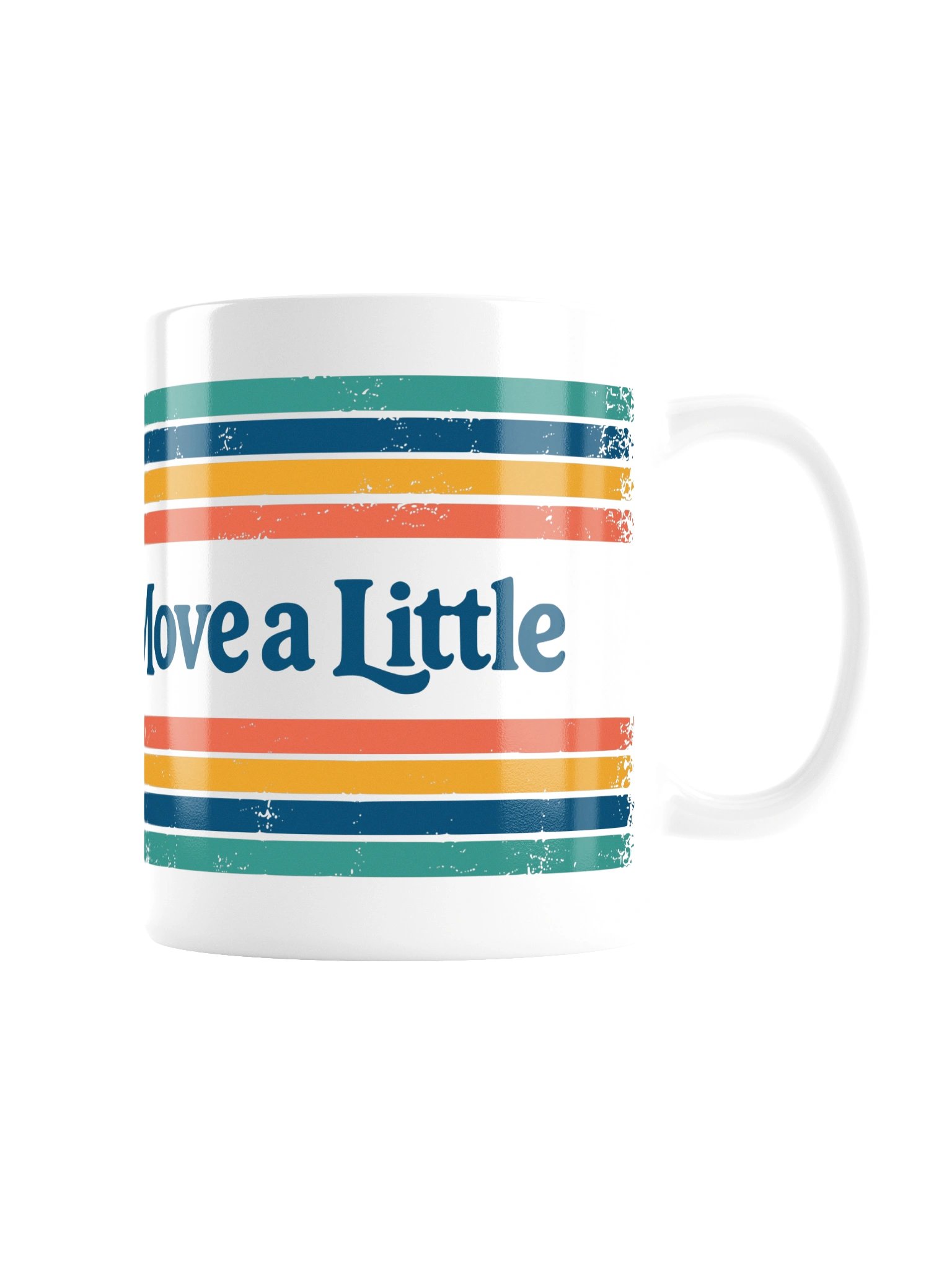 Let’s Move a Little Mug | Retro Stripe product image (7)