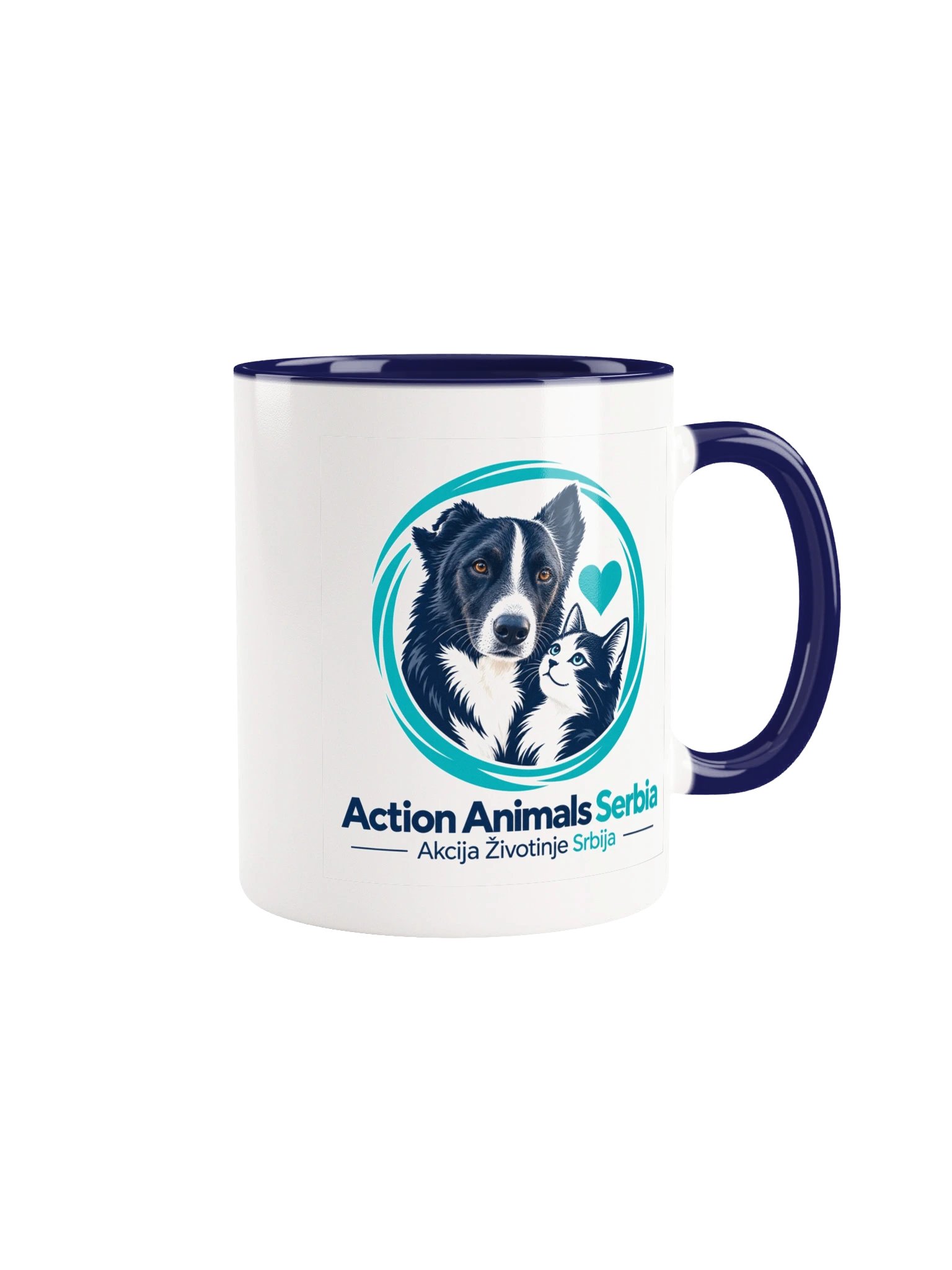 AAS · Hund und Katze – Tasse mit farbigem Inneren product image (16)