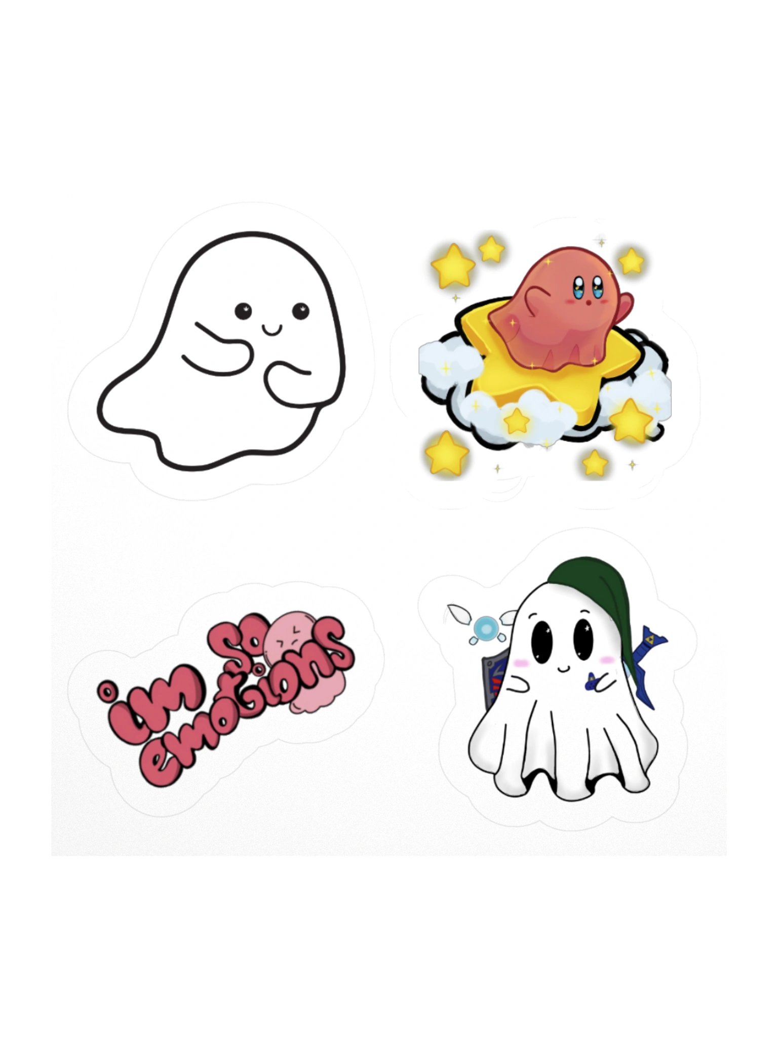 Ghosties Sticker Sheet product image (2)