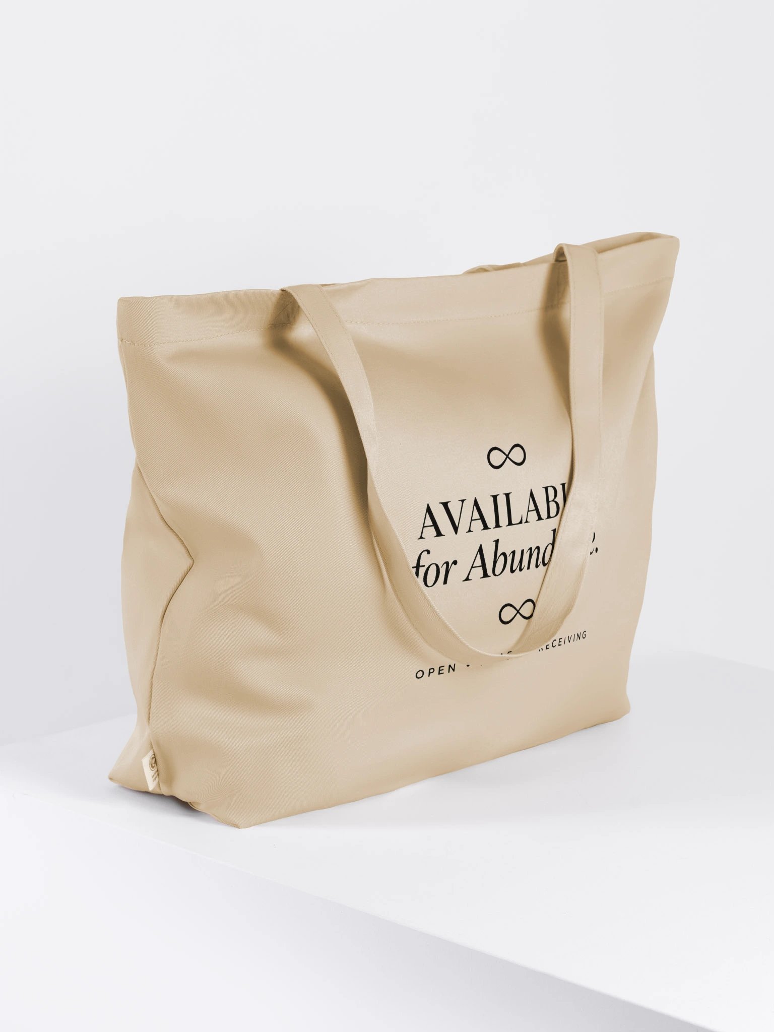 Available for Abundance — Organic Cotton Tote product image (4)