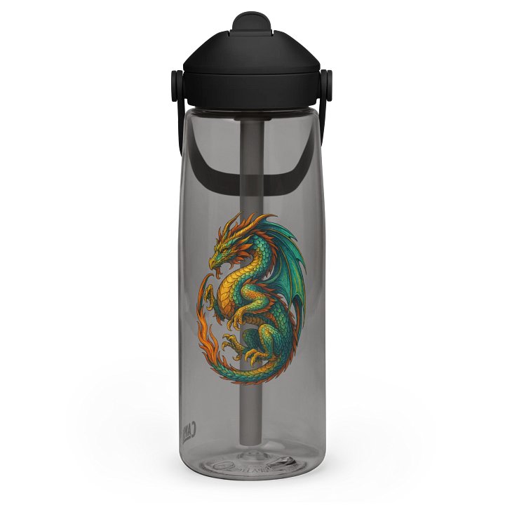 🔥 The Multicoloured Dragon Water Bottle – Power in Every Sip 🔥 product image (1)