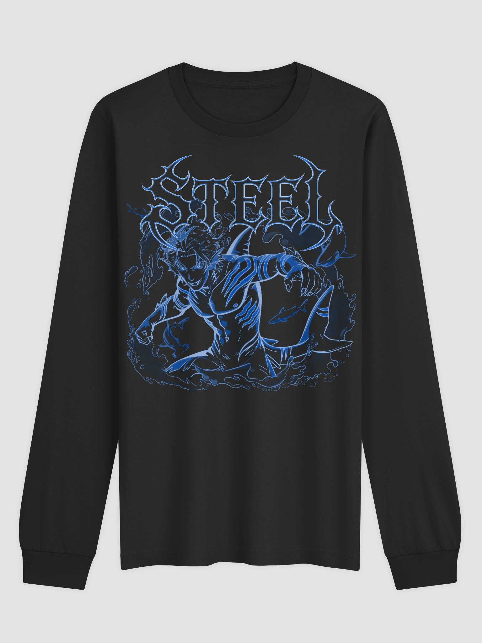 Steel The Truculent Shark - Long Sleeve product image (3)
