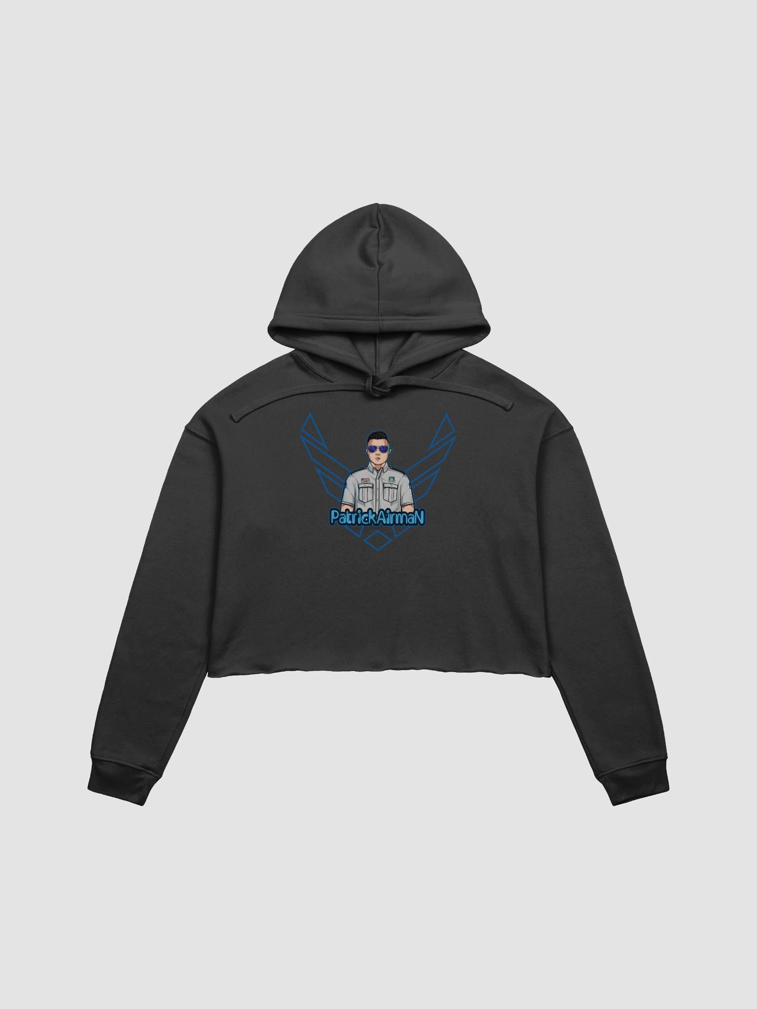 Winged Warrior Crop Hoodie product image (1)