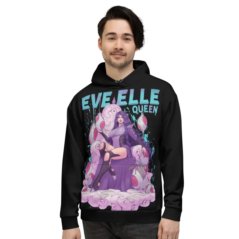 Eve Elle Alien Queen Hoodie - Black product image (11)