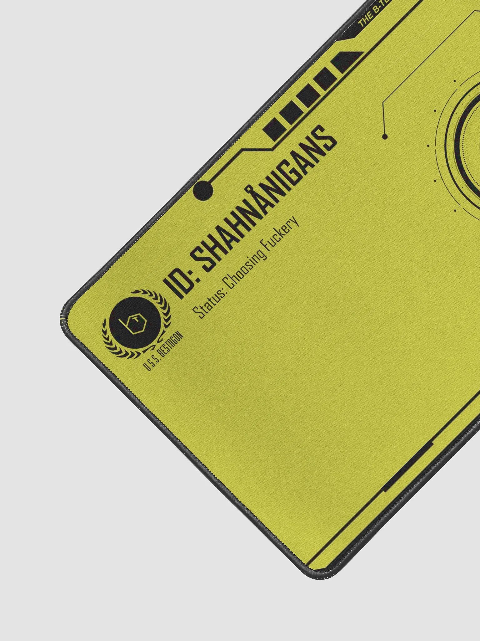 U.S.S. Bestagon Hexstation Mouse Mat product image (2)