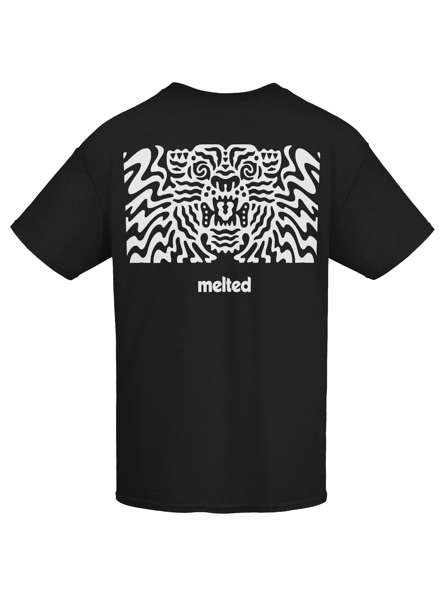 MELTED CLASSIC T-SHIRT - BLACK product image (2)