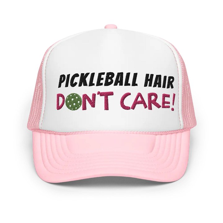Pickleball Hair Trucker Cap product image (4)
