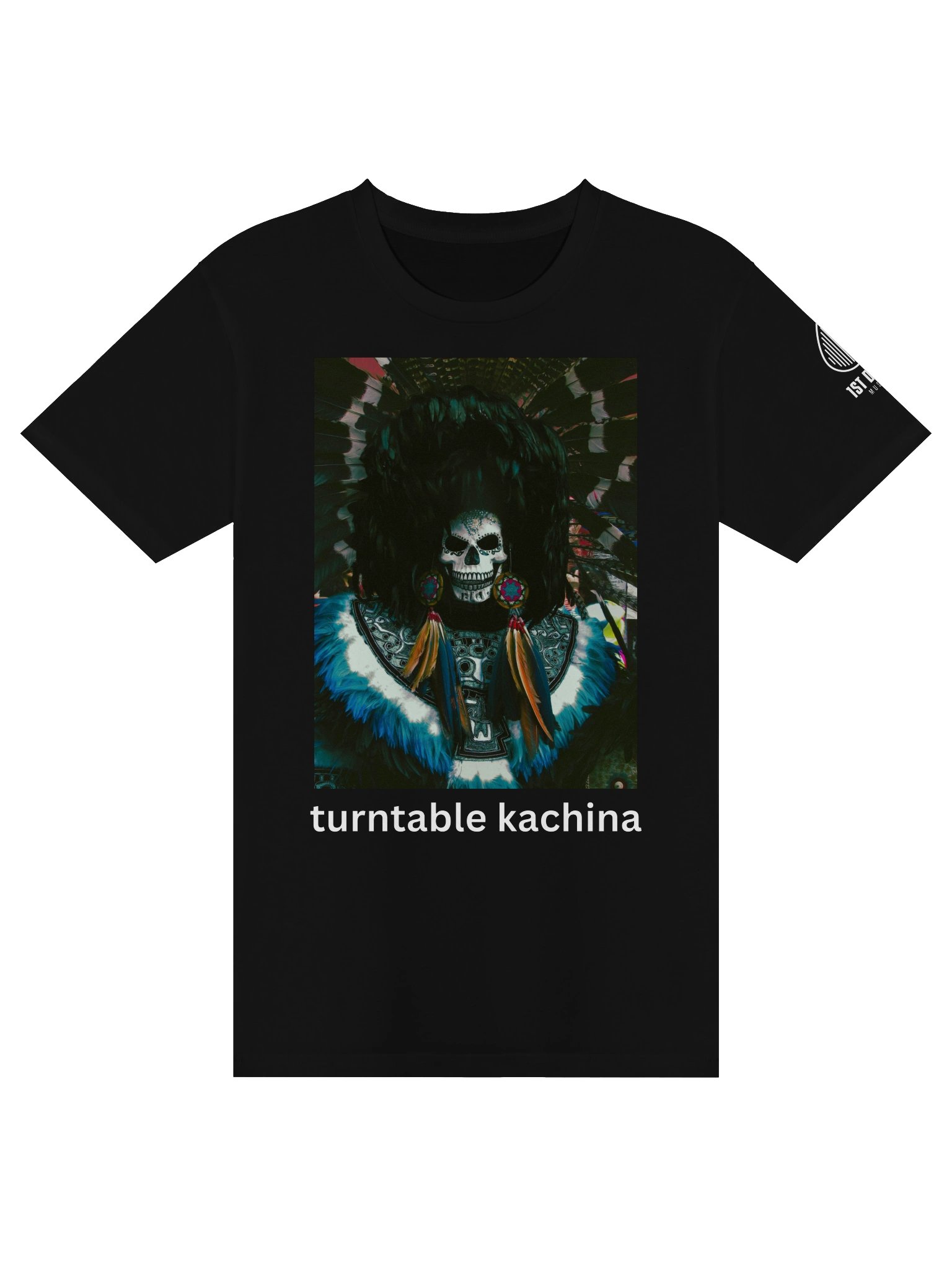 Turntable Kachina Dia De Los Dine' Unisex T-shirt product image (1)