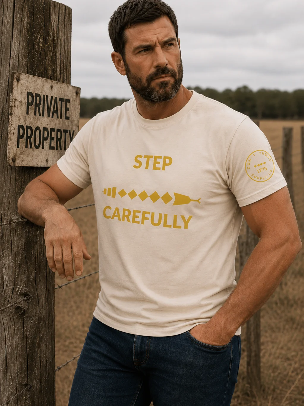 Step Carefully Tee product image (1)