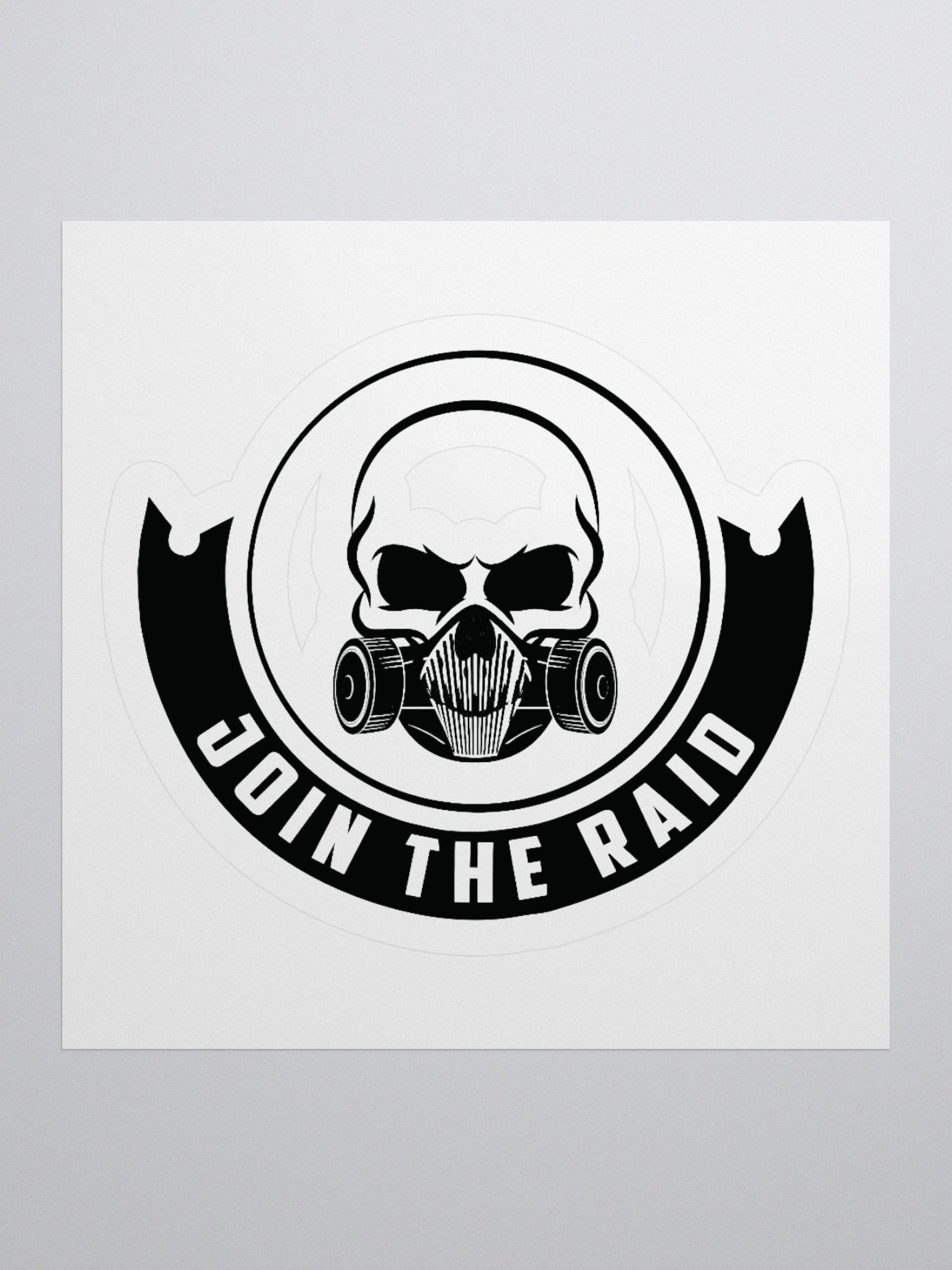 JTR SKULL Banner STICKER product image (3)