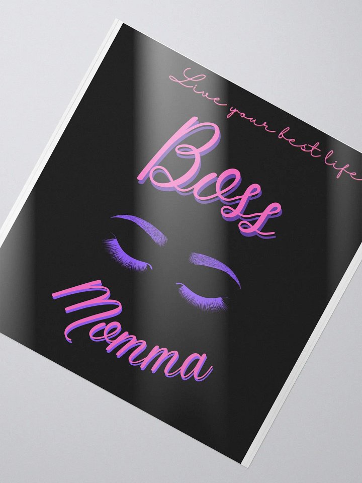 Boss Momma Sticker product image (2)
