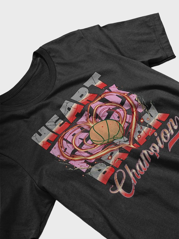 Heartbreak Champion Basketball Heart T-Shirt product image (2)
