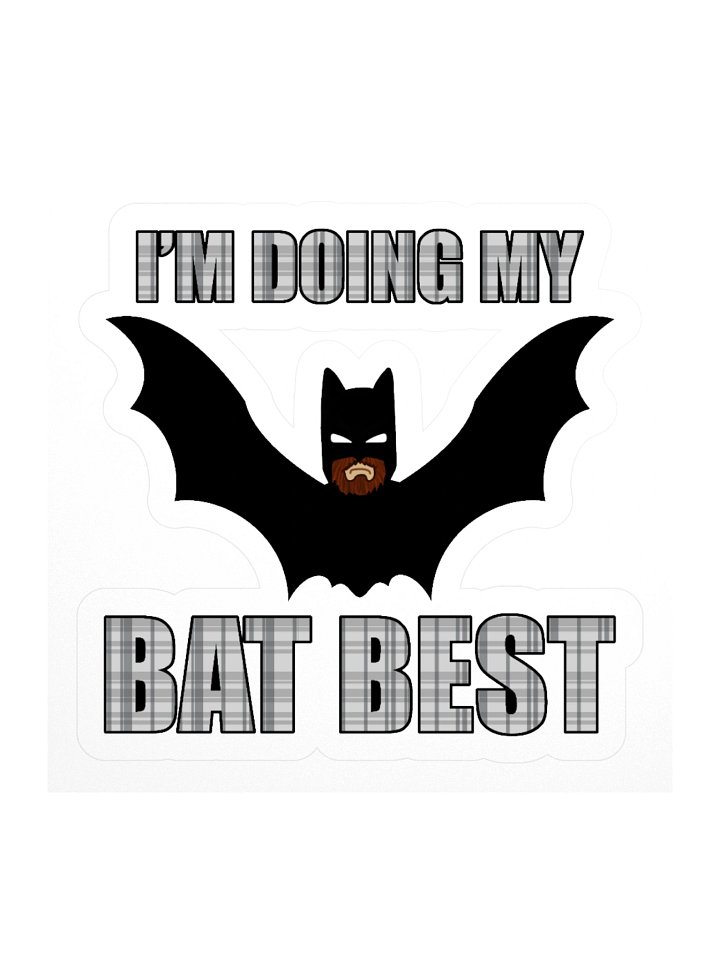 Bat Best Sticker product image (1)