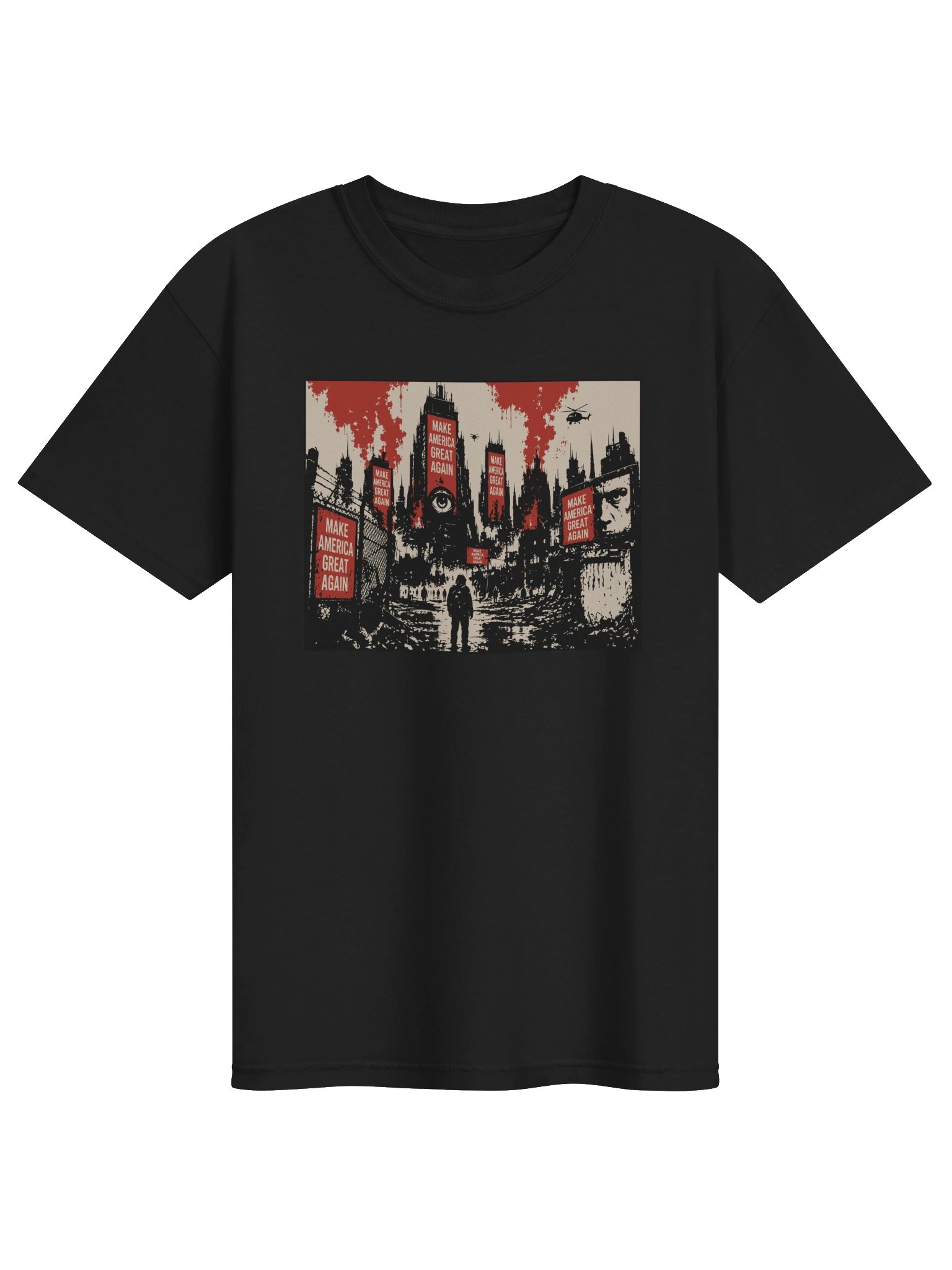 Dystopian Hellscape - Heavyweight T product image (1)