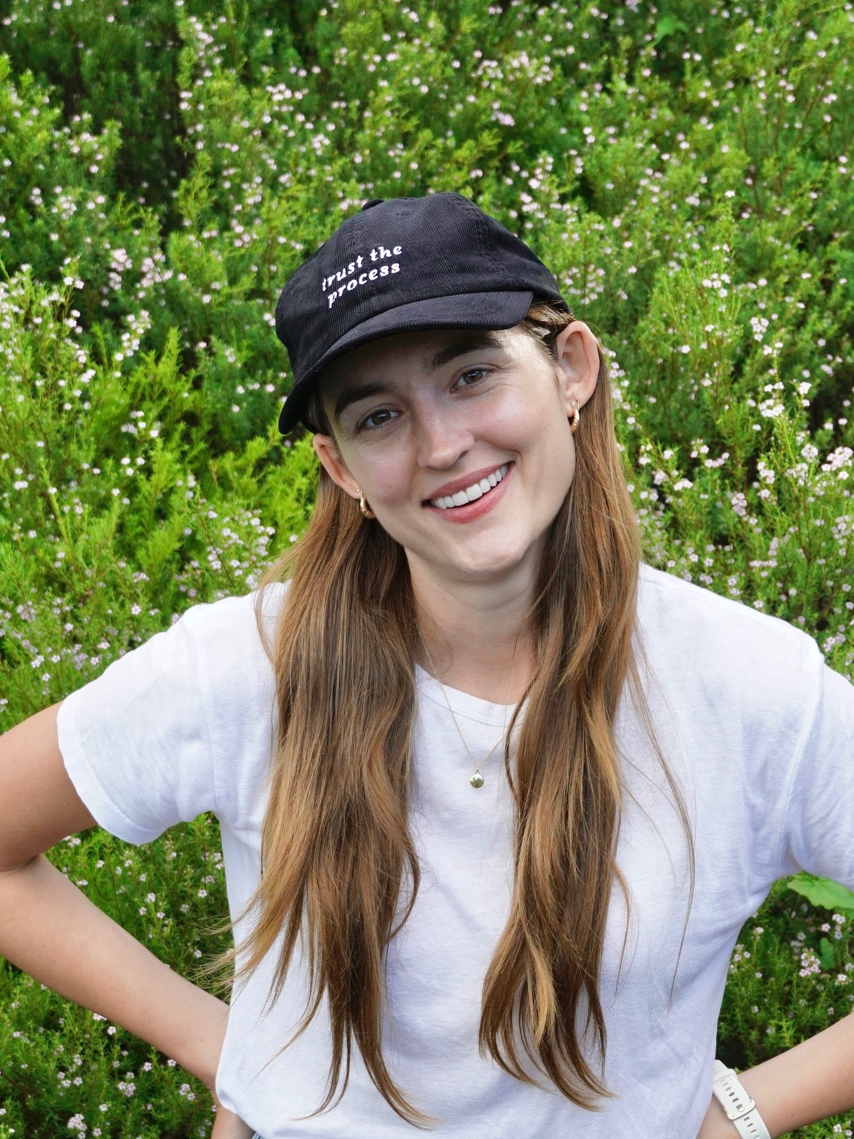 Trust The Process Corduroy Cap product image (1)