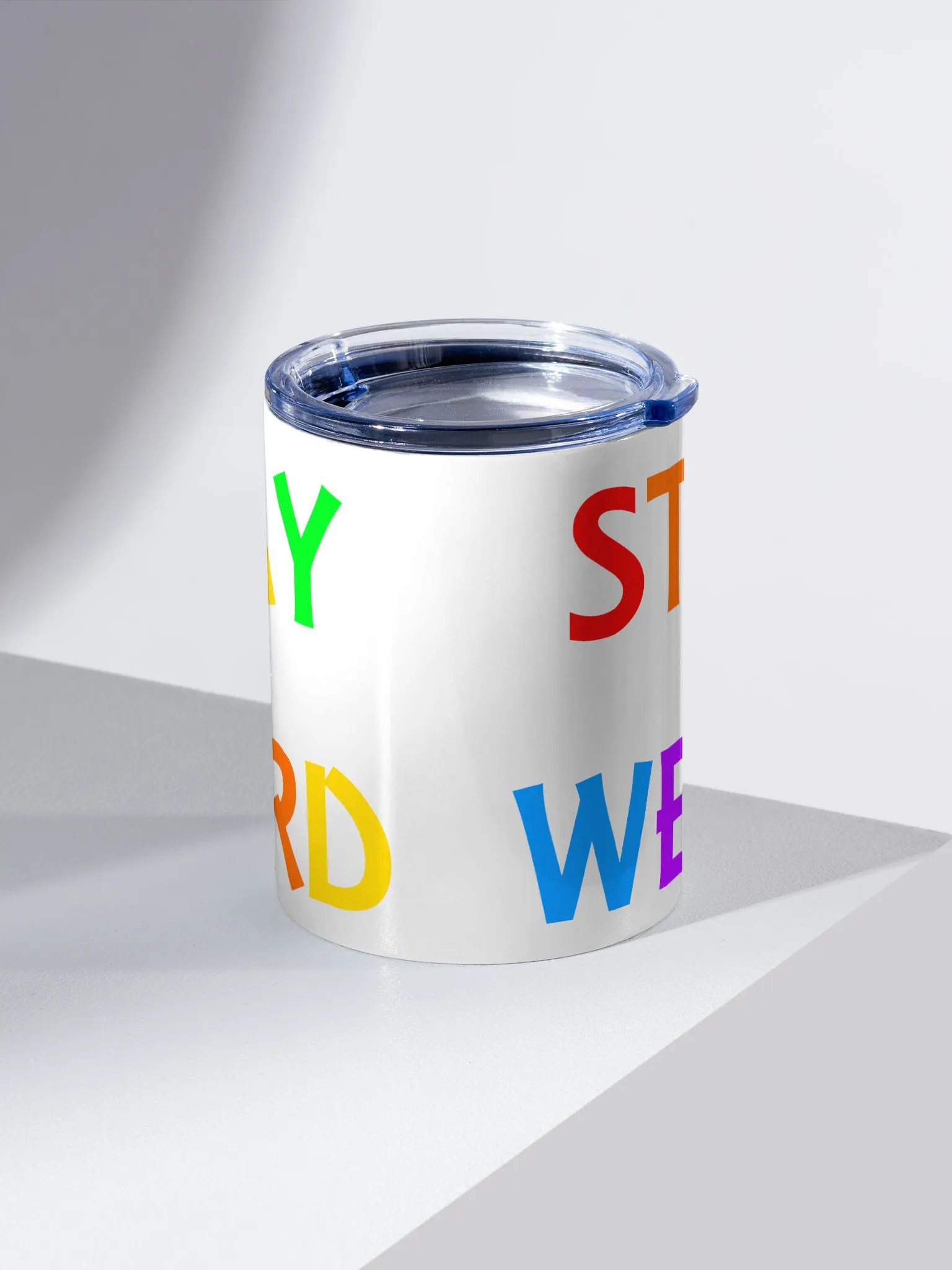 Stay Weird Rainbow - Stainless Steel Tumbler product image (2)