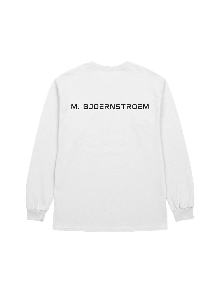 Long Sleeve T-shirt Black print product image (2)