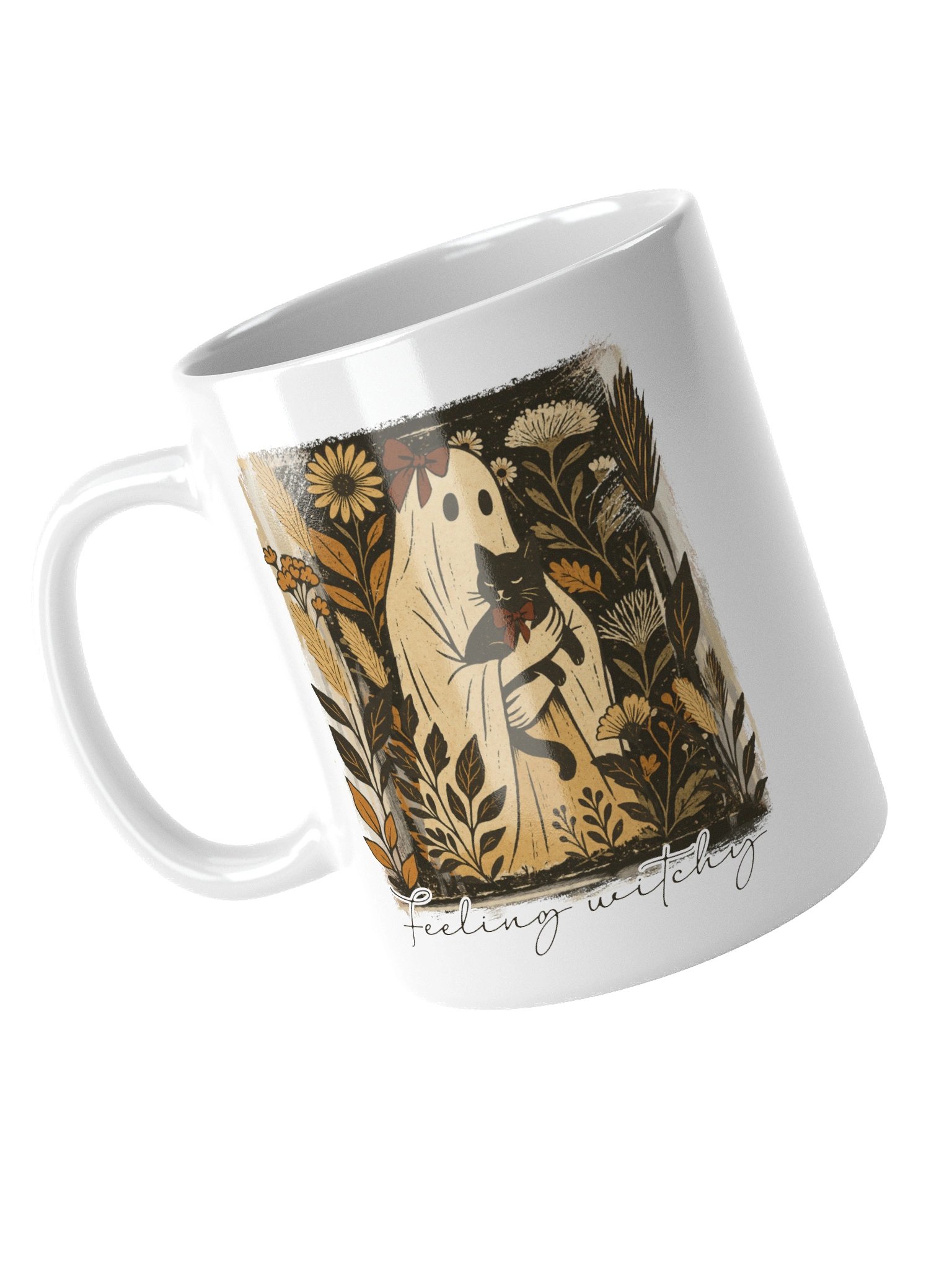 Ghostly Feeling Witchy Glossy Mug product image (5)