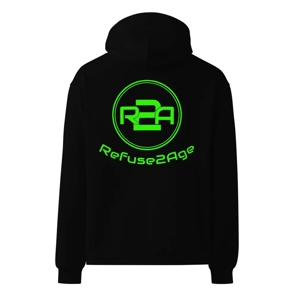 Refuse2Age Basic Hoodie Front and Back product image (3)