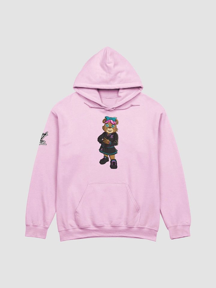 Standing Girl Bear Pink Classic Hoodie product image (1)