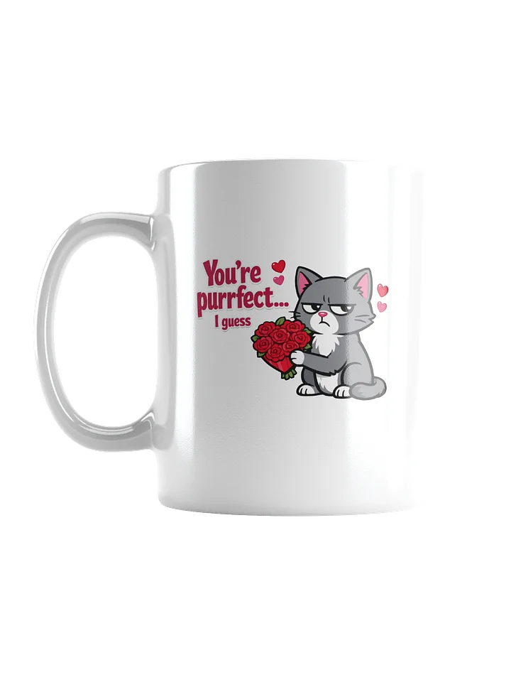 "You're Purrfect I Guess" Grumpy Cat Valentine's Mug product image (1)