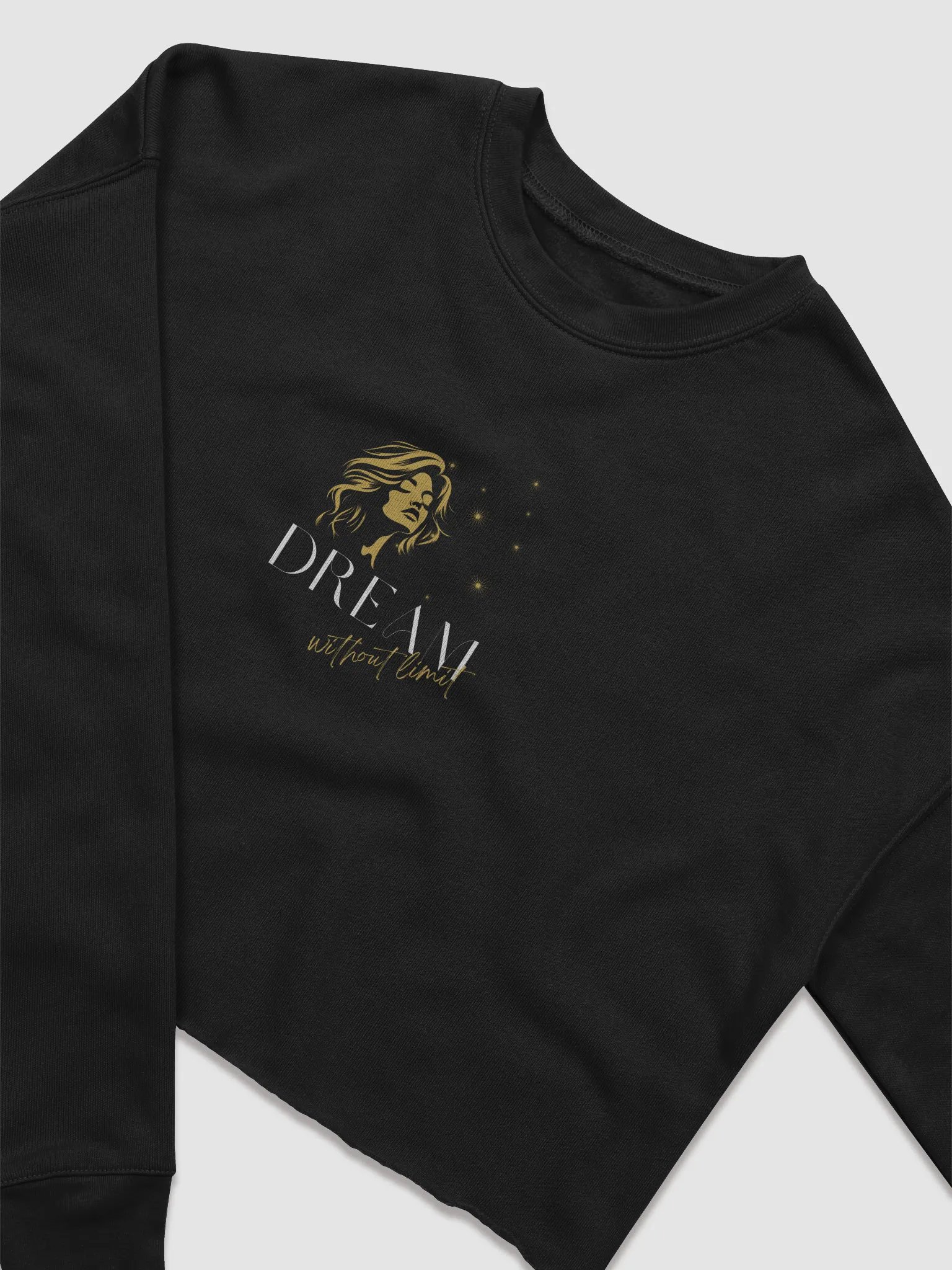 Women's Fleece Crop Sweatshirt BCFB0123 product image (6)